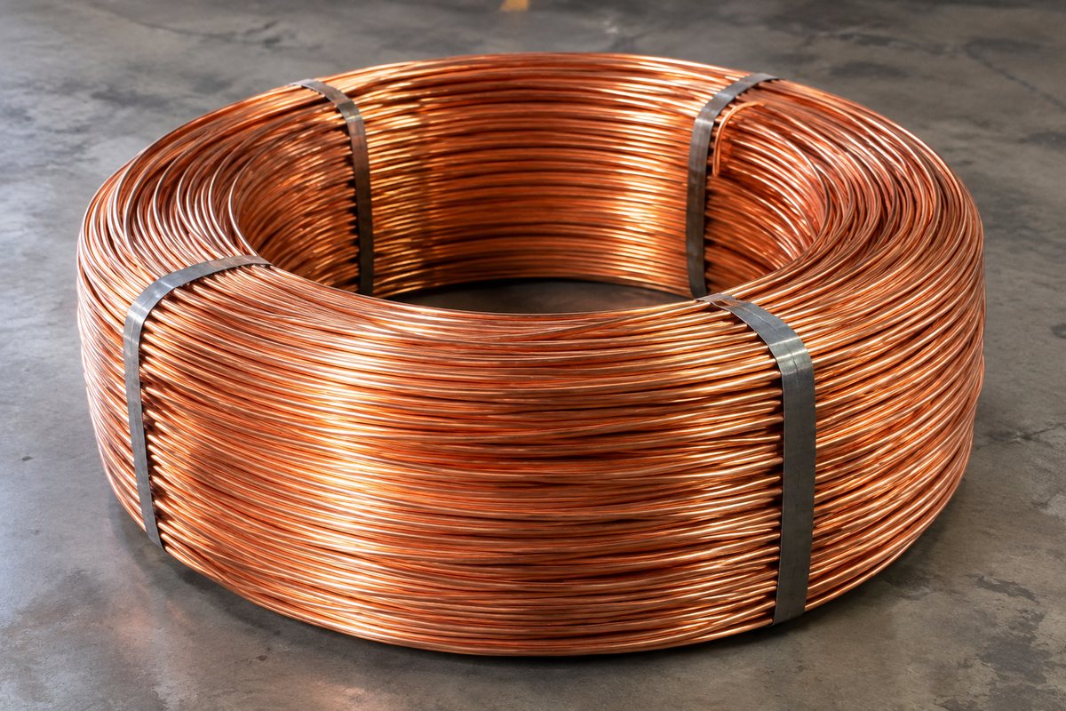 Copper wire coil