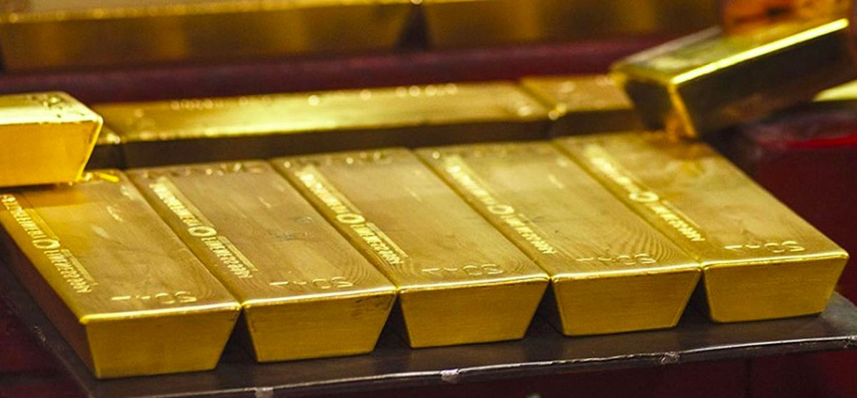 Gold bullion bars